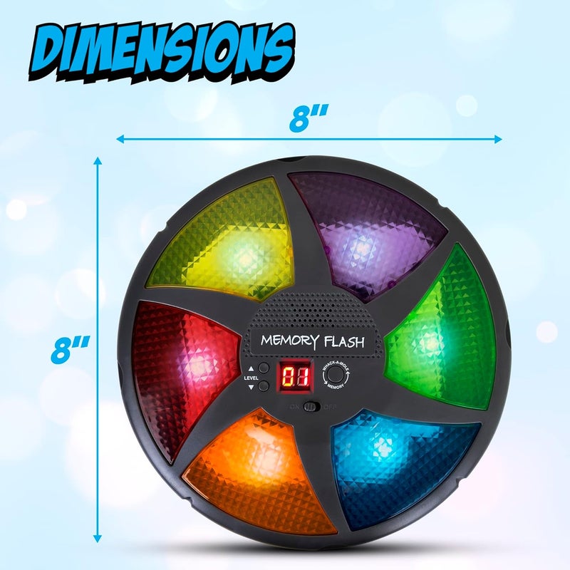 Point Games Handheld Memory Game, Kids Electronic Games, Sequence Fun for Kids with Lights & Sounds, Brain Challenge for Boys & Girls Ages 8+ - Image 4